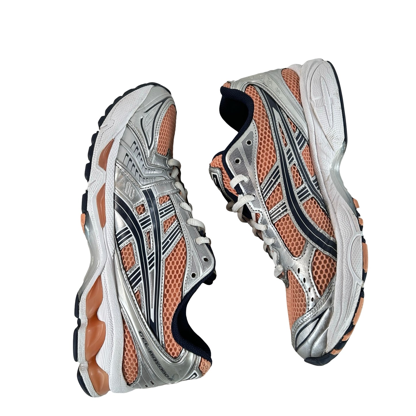 1203A537 201 ASICS Gel-Kayano 14 Sepia Pure Silver [USED] - 9 M (Used2)