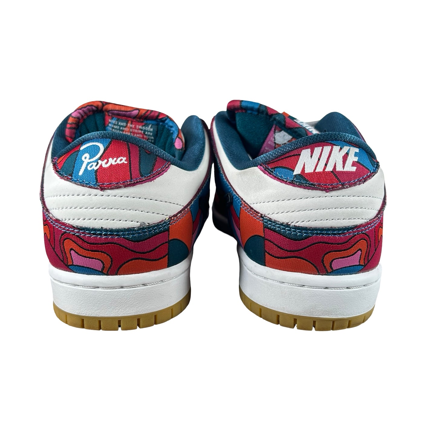 DH7695 600 Nike SB Dunk Low Pro Parra Abstract Art (2021) [USED] - 8.5 M (Used)
