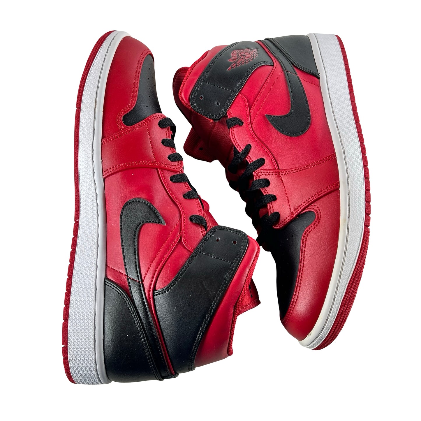 554724 660 Jordan 1 Mid Reverse Bred (2021) [USED] - 12 M (VNDS)
