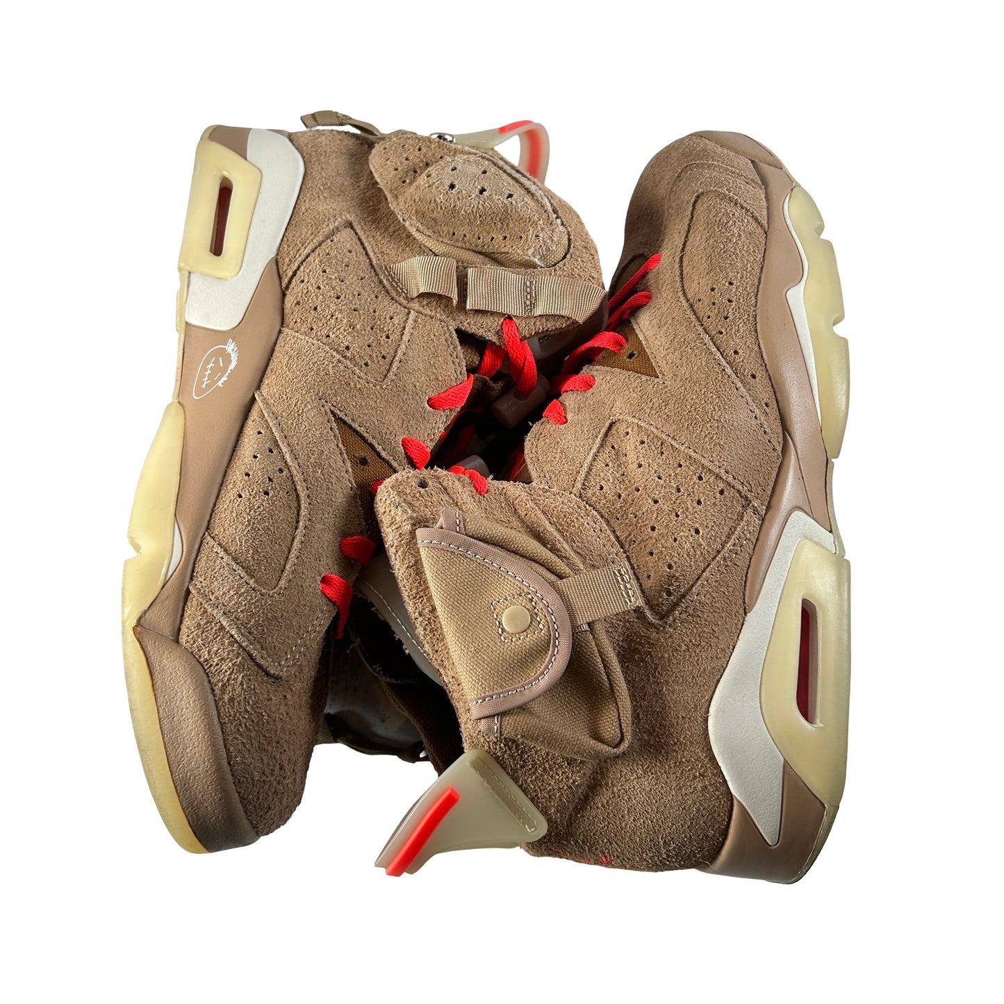 DH0690 200 Jordan 6 Retro Travis Scott British Khaki [USED] - 10 M (Used4)