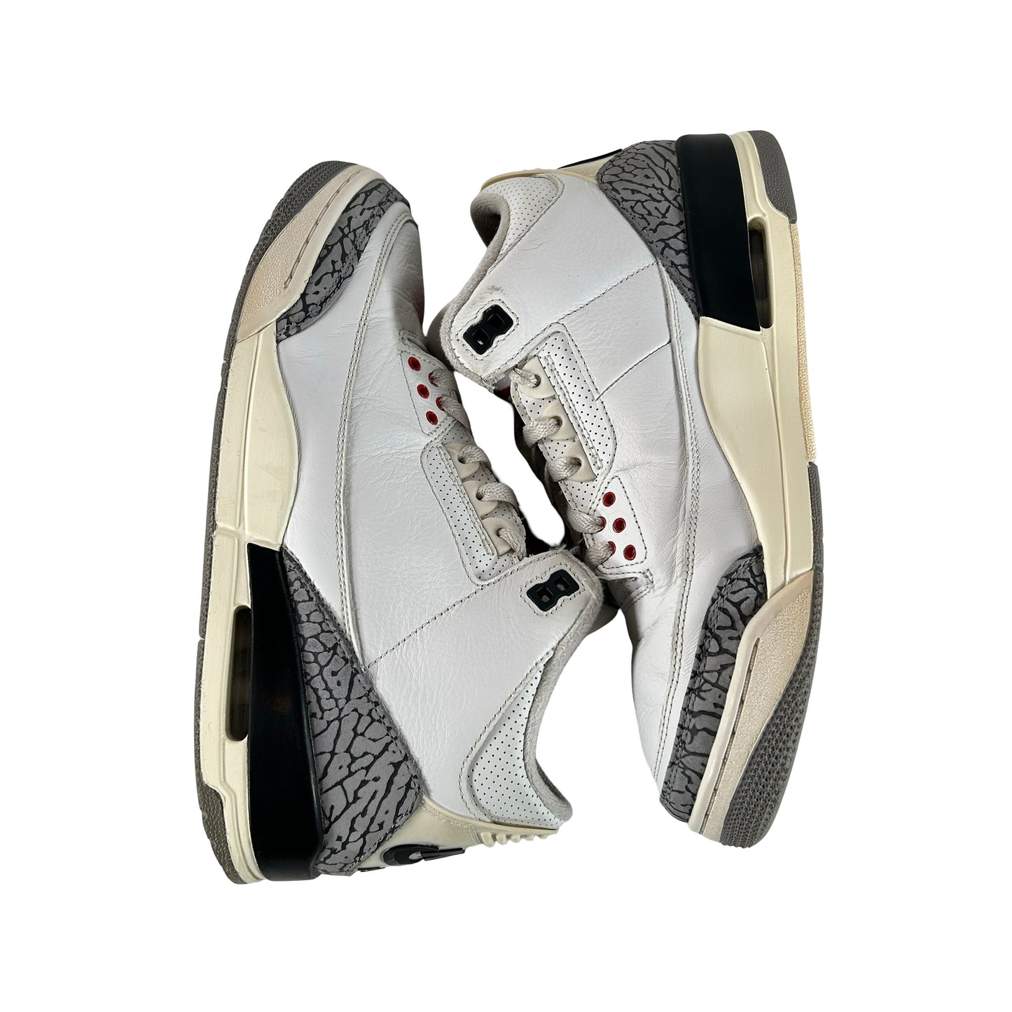 DN3707 100 Jordan 3 Retro White Cement Reimagined [USED] - 9.5 M (Used3) (No Box3)