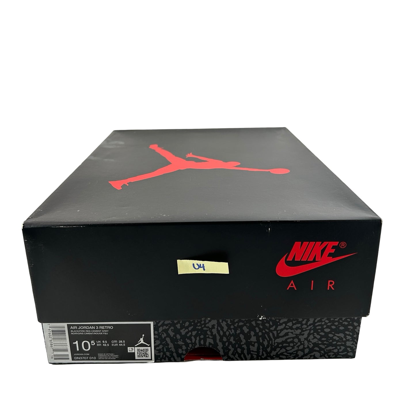 DN3707 010 Jordan 3 Retro Black Cement Reimagined (2024) [USED] - 10.5 M (Used4)
