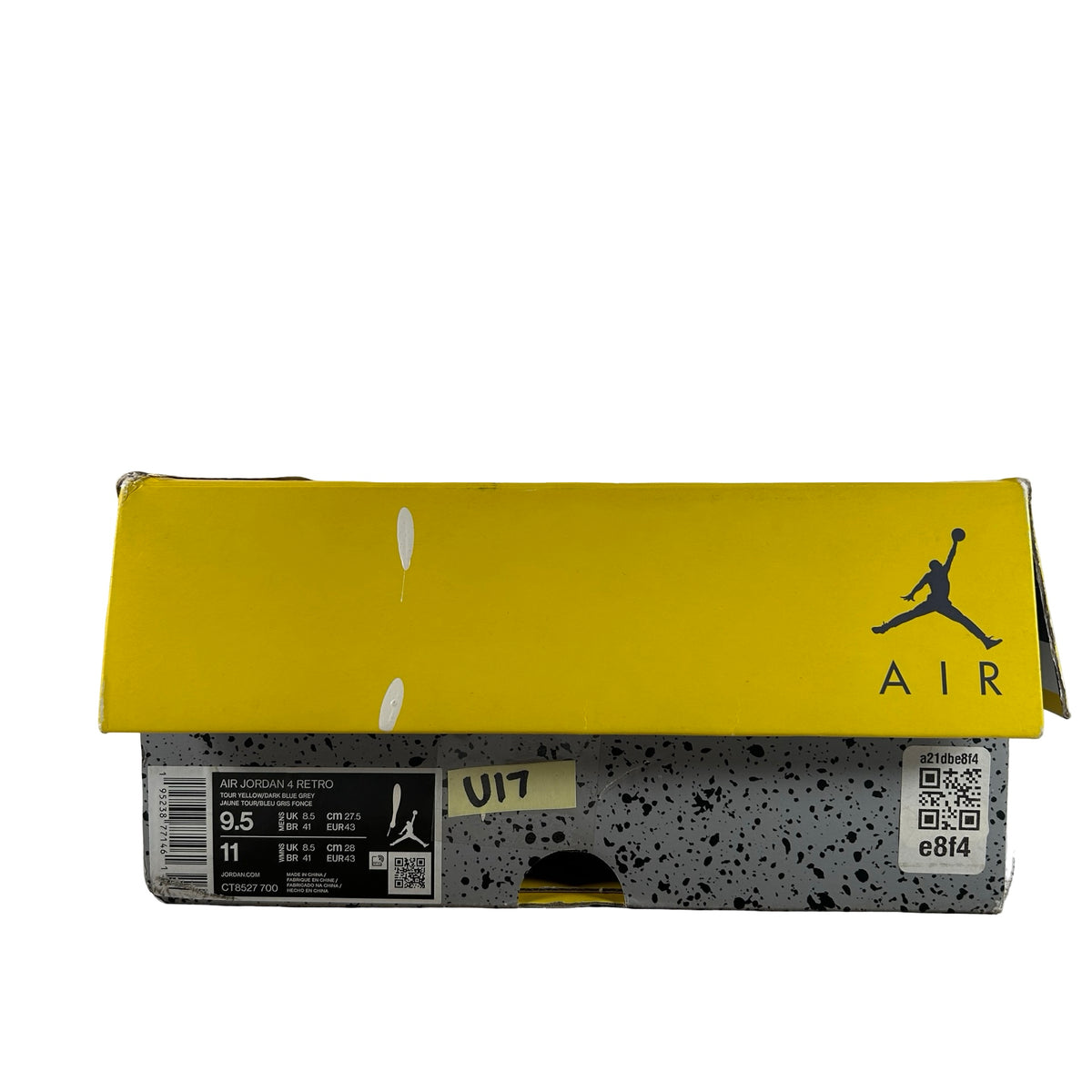 CT8527 700 Jordan 4 Retro Lightning (2021) [USED] - 9.5 M (Used17)