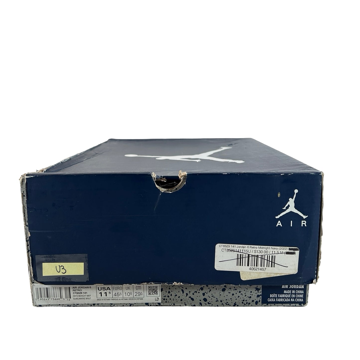 CT8529 141 Jordan 6 Retro Midnight Navy (2022) [USED] - 11.5 M (Used3)