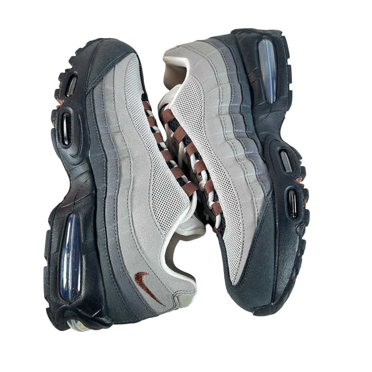 HJ5996 004 Nike Air Max 95 OG Big Bubble Fauna Brown (Women's) [USED] - 10 W (Used)