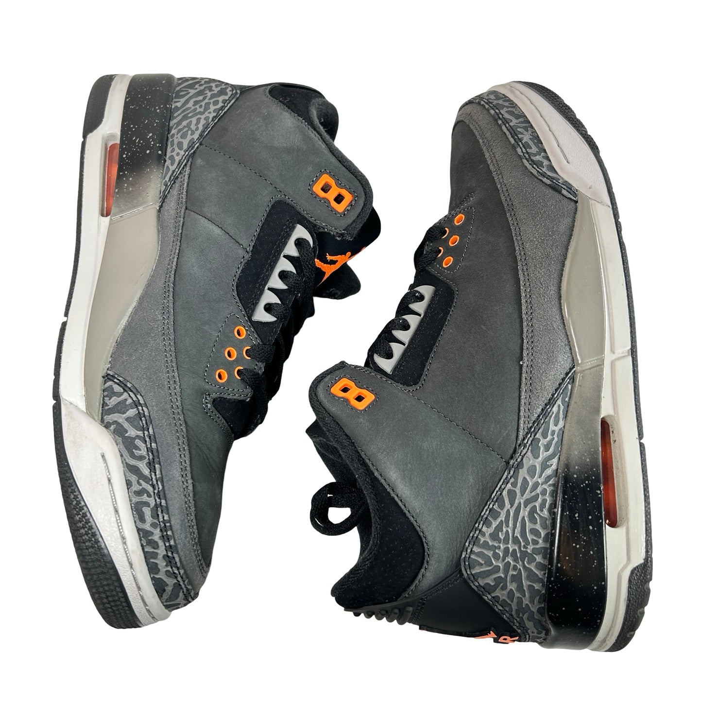 CT8532 080 Jordan 3 Retro Fear Pack (2023) [USED] - 9 M (Used)