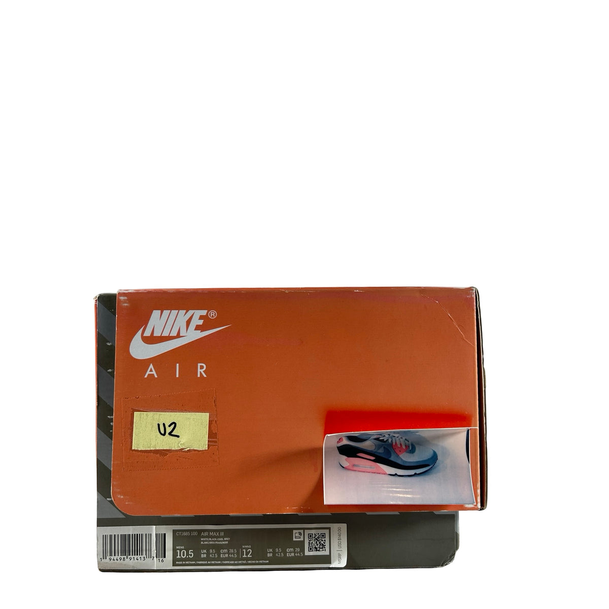 CT1685 100 Nike Air Max 90 Infrared (2020) [USED] - 10.5 M (Used2)