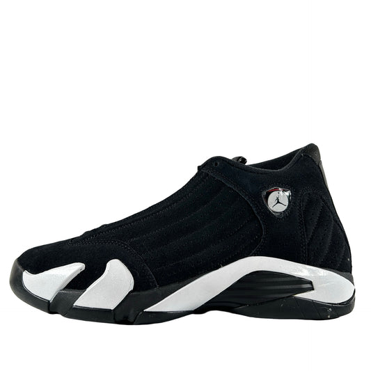 487471 016 Jordan 14 Retro Black White [USED] - 9.5 M (Used)