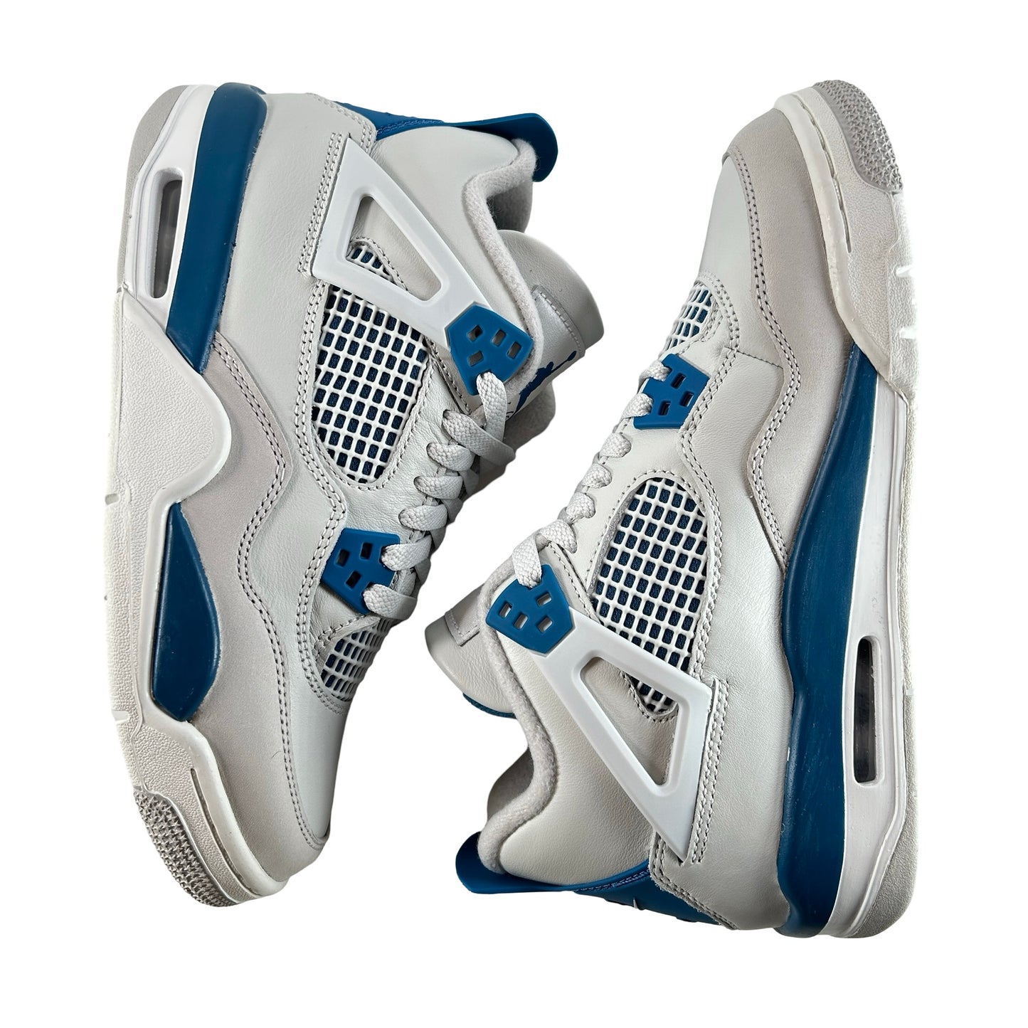 HF4281 141 Jordan 4 Retro Military Blue (2024) (GS) [CONDITIONAL] - 6 Y (Mark On Right Sole)
