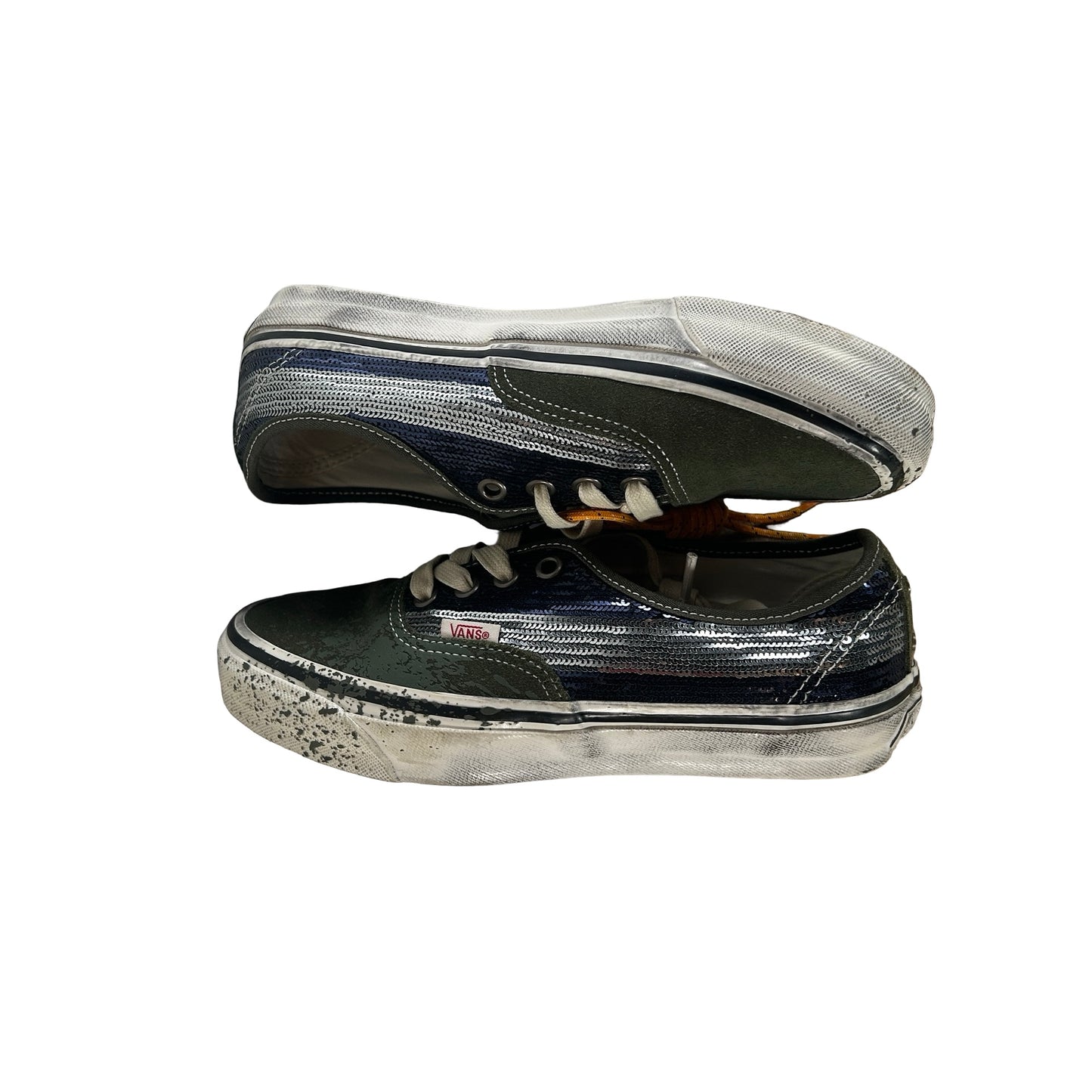 VN000DB824O Vans Premium Authentic La Habana Green Blue [USED] - 5.5 M (Used) (No Box) (Sample)