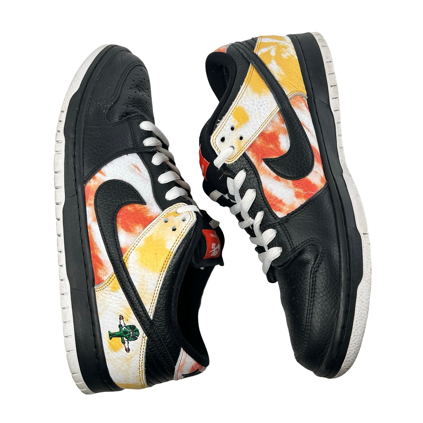 BQ6832 001 Nike SB Dunk Low Raygun Tie-Dye Black [USED] - 11.5 M (Used)