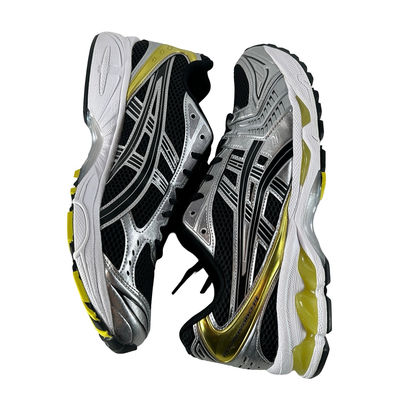 1203A537 001 ASICS Gel-Kayano 14 Black Lemon Spark [USED] - 11 M (VNDS)