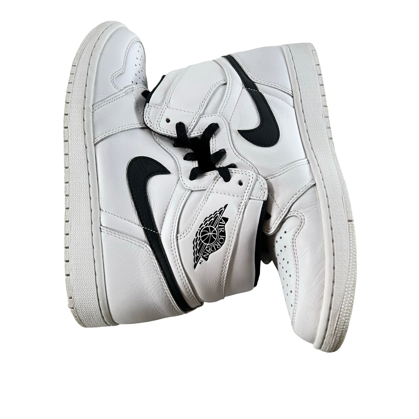 555088 102 Jordan 1 Retro Yin Yang White [USED] - 9 M (Used)