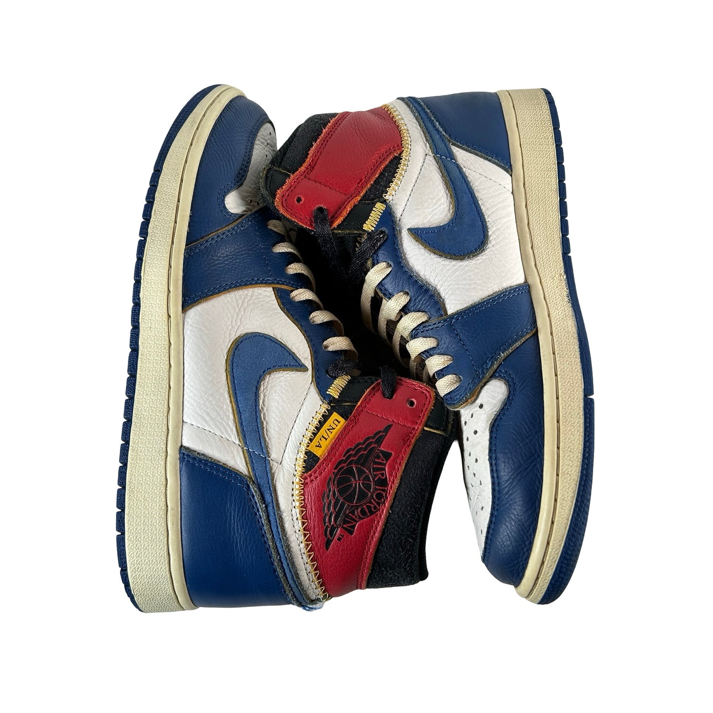 BV1300 146 Jordan 1 Union Storm Blue Toe [USED] - 9 M (Used2)