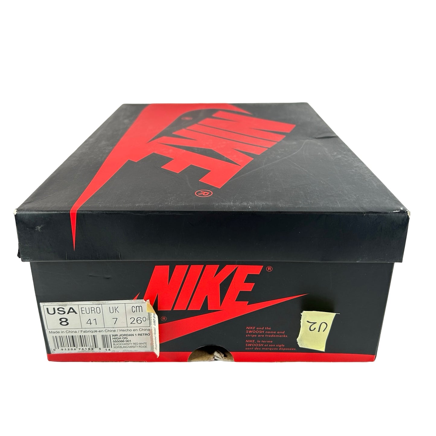 555088 001 Jordan 1 Retro High Bred Banned (2016) [USED] - 8 M (Used2)