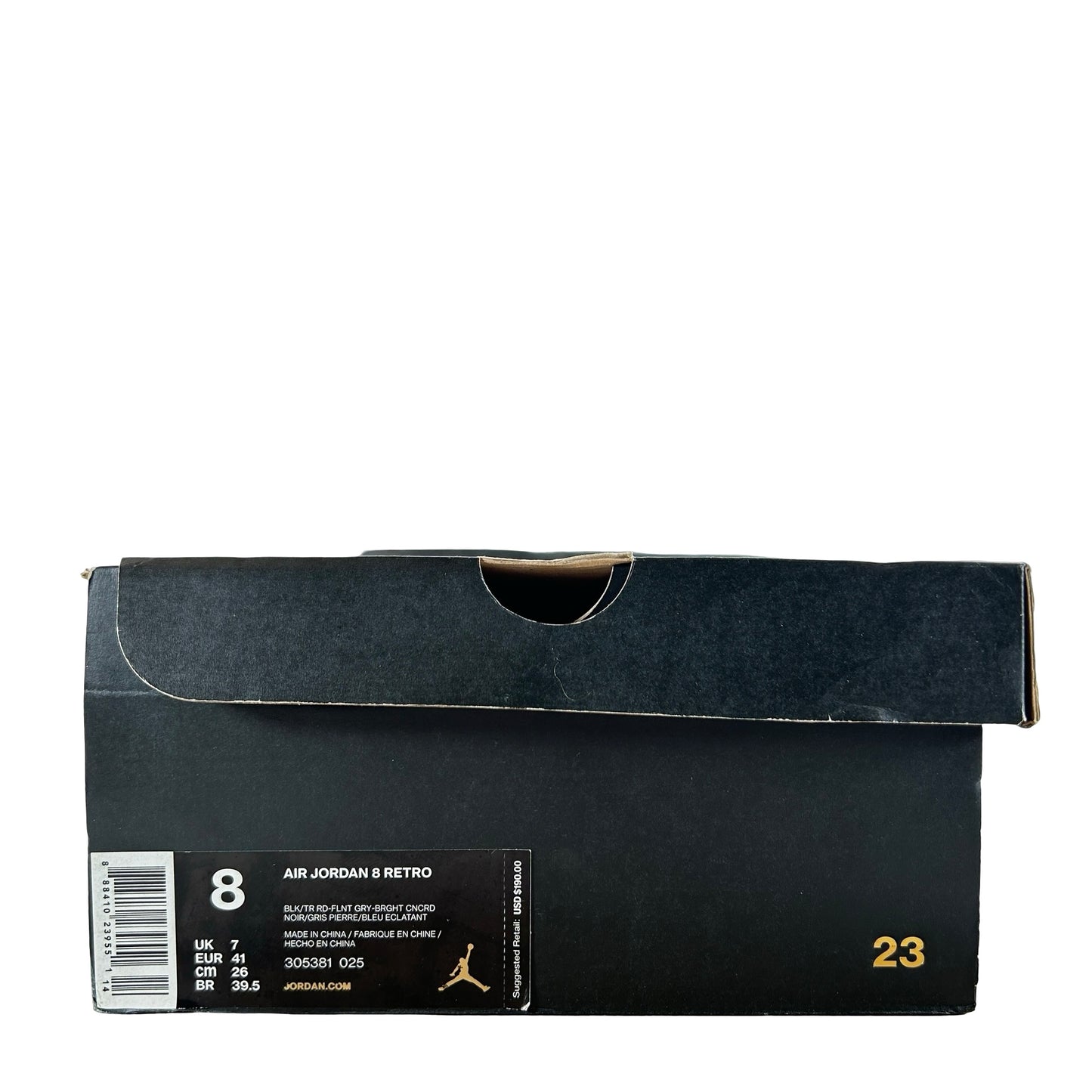 305381 025 Jordan 8 Retro Aqua (2015) [USED] - 8 M (Used)