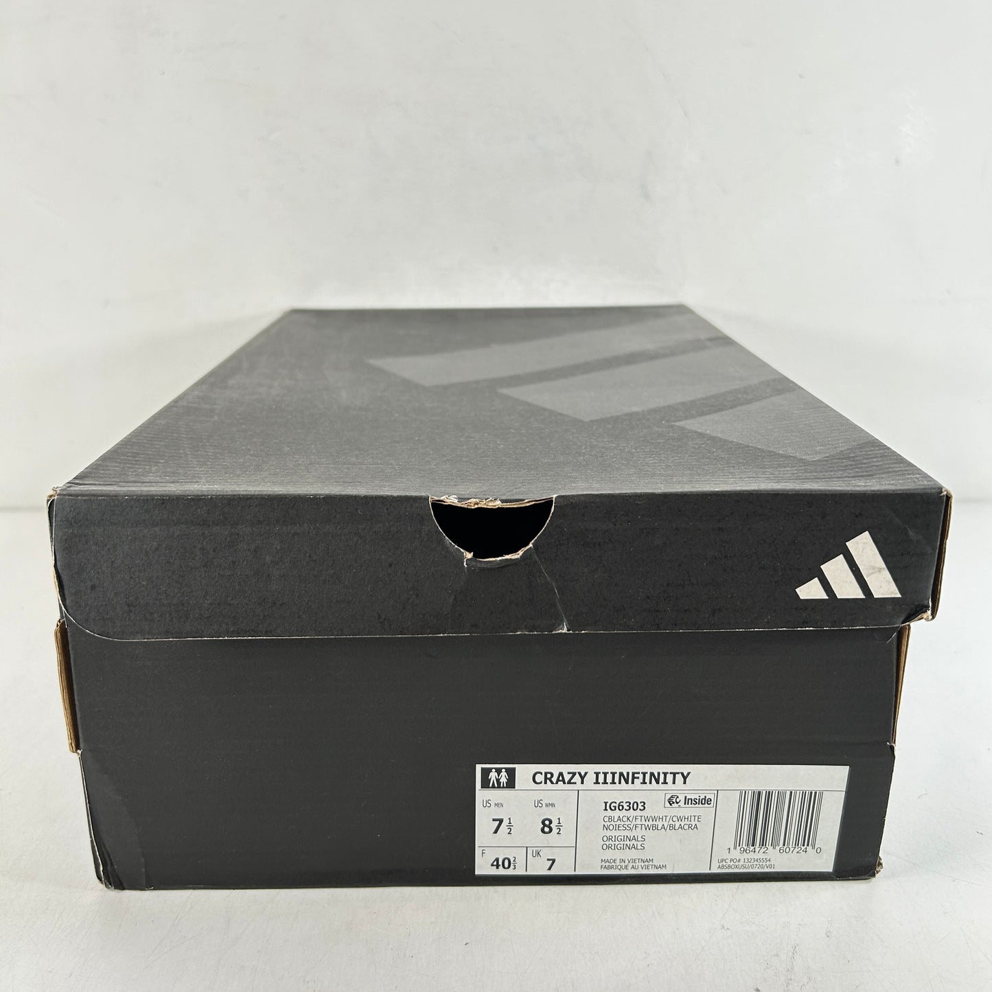 IG6303 adidas Crazy IIInfinity Stormtrooper [USED] - 7.5 M (Used)