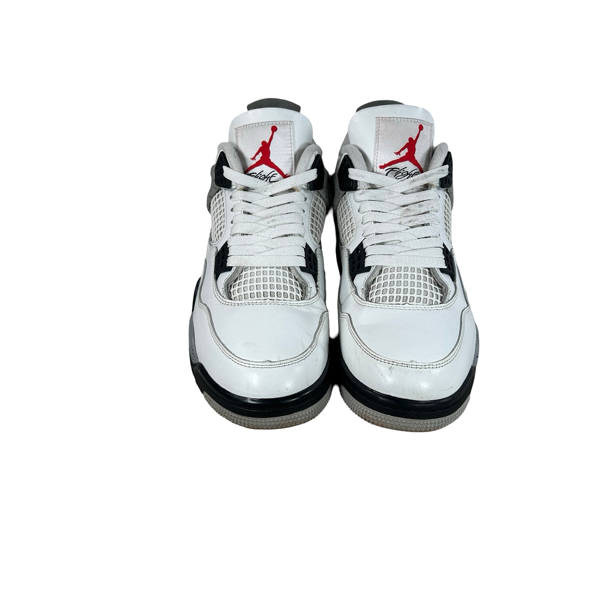 FV5029 100 Jordan 4 Retro White Cement (2025) [USED] - 9.5 M (Used21)