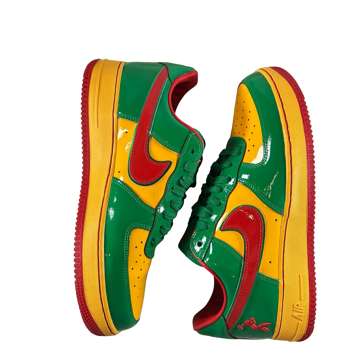 IH4383 300 Nike Air Force 1 Low Lil Yachty Concrete Boys Lucky Green [USED] - 10 M (Used3)