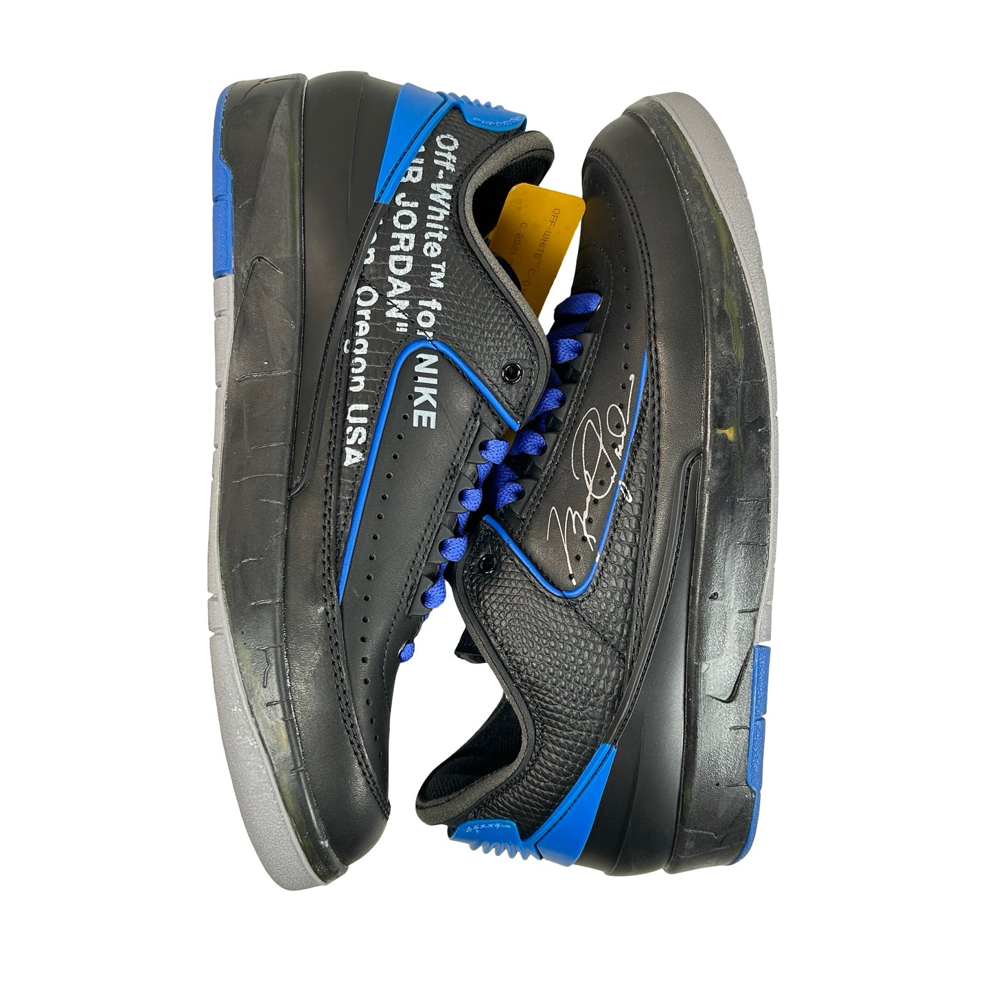 DJ4375 004 Jordan 2 Retro Low SP Off-White Black Blue [USED] - 8 M (Used2)