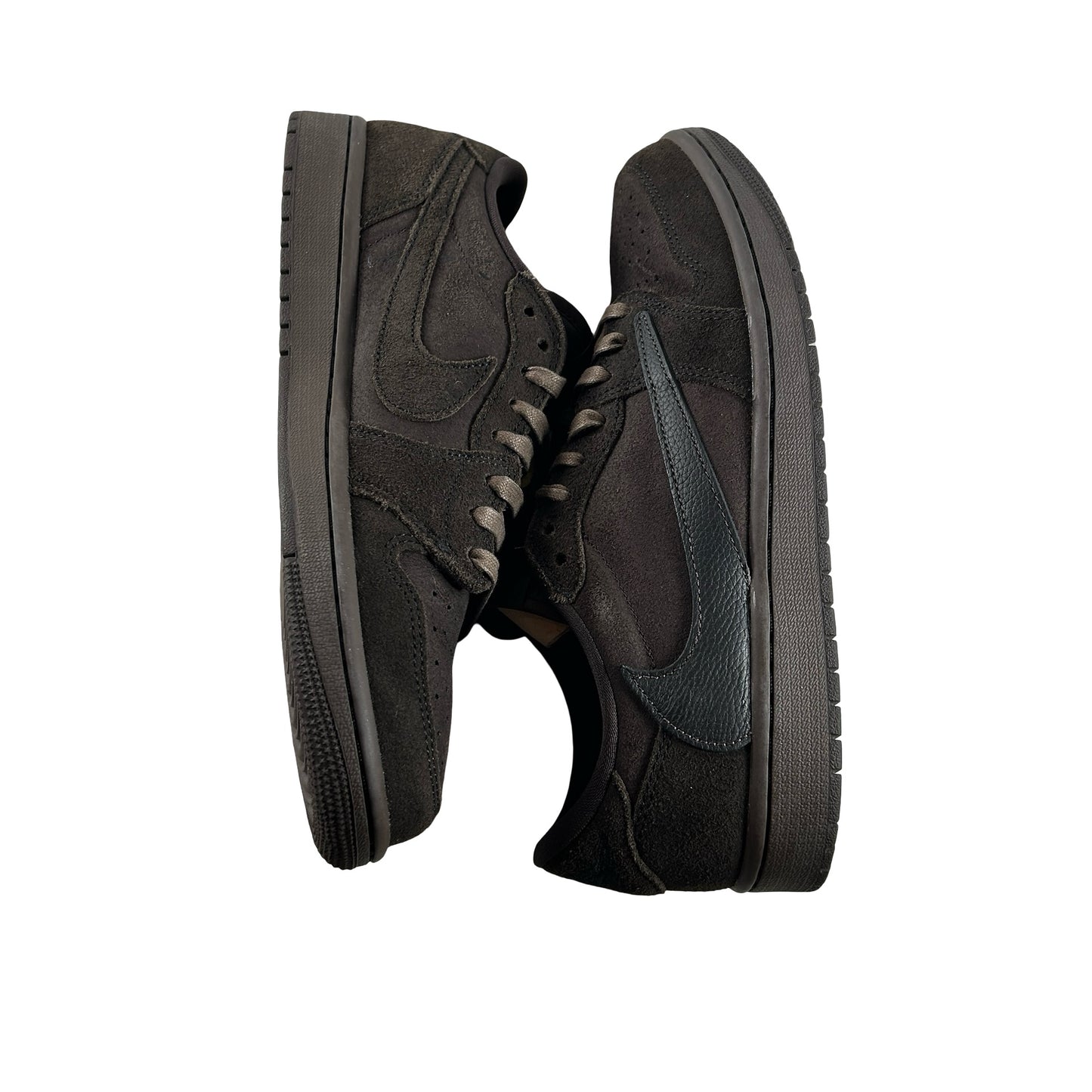 DM7866 202 Jordan 1 Retro Low OG SP Travis Scott Velvet Brown [USED] - 9 M (Used12)
