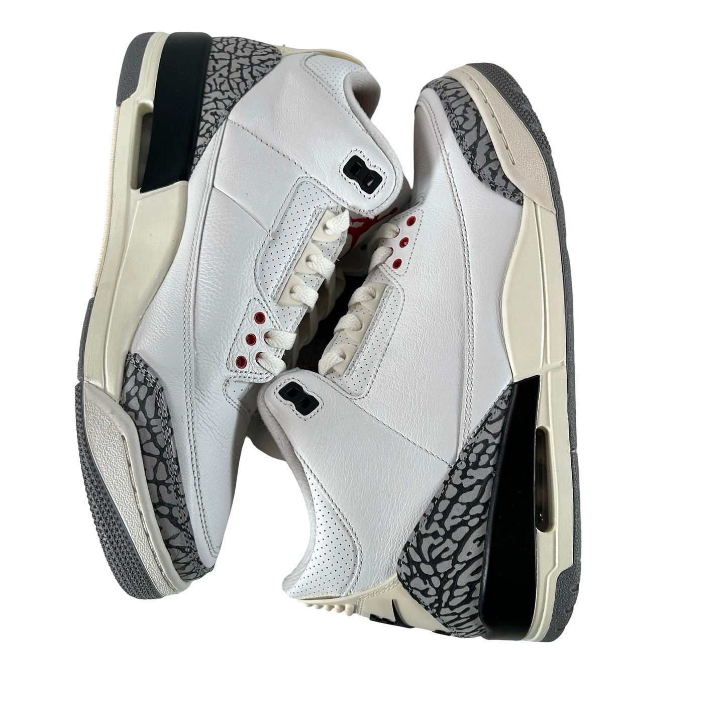 DN3707 100 Jordan 3 Retro White Cement Reimagined [USED] - 10 M (Used26)