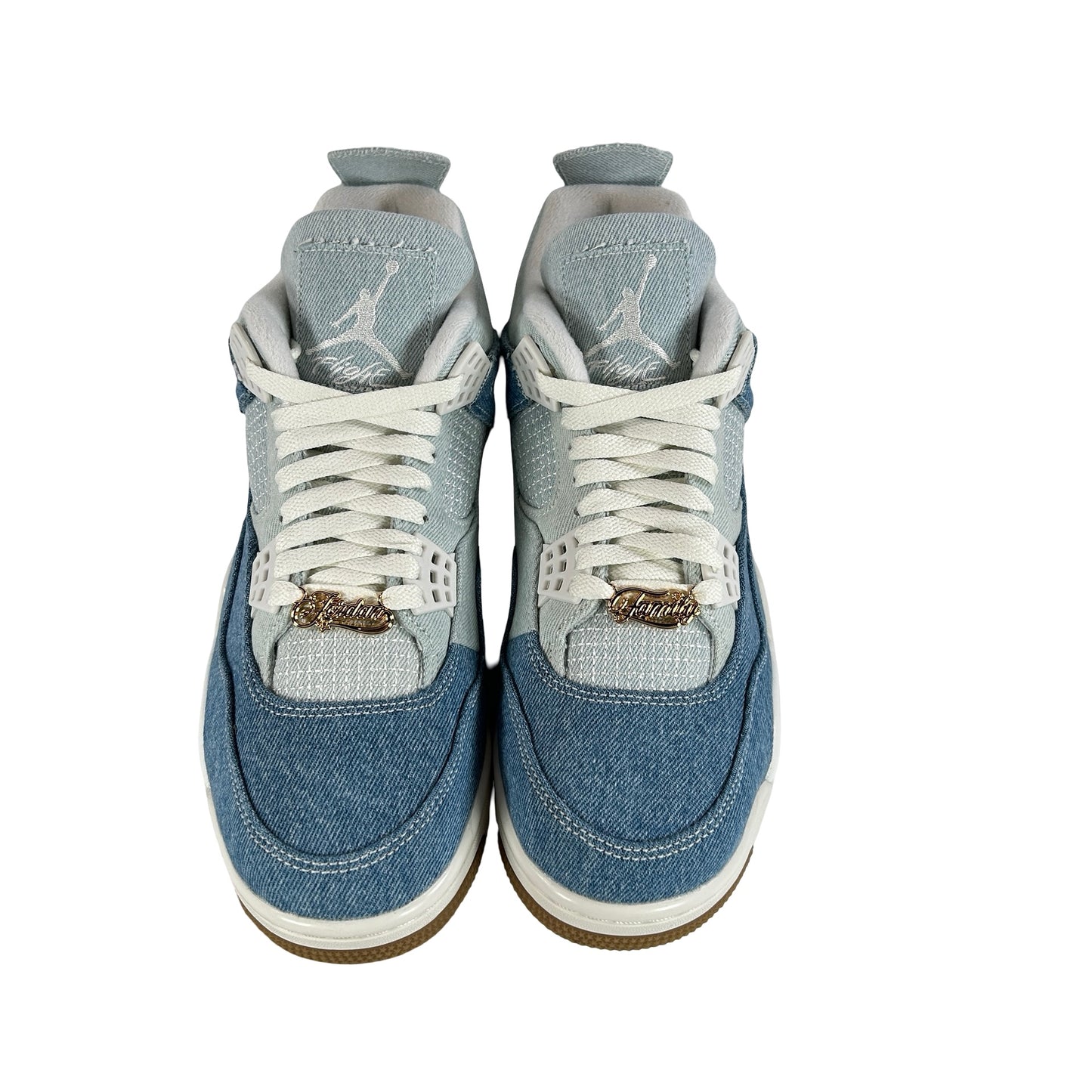 IB6716 100 Jordan 4 Retro TEX Denim Worn Blue (Women's) [USED] - 11 W (VNDS)