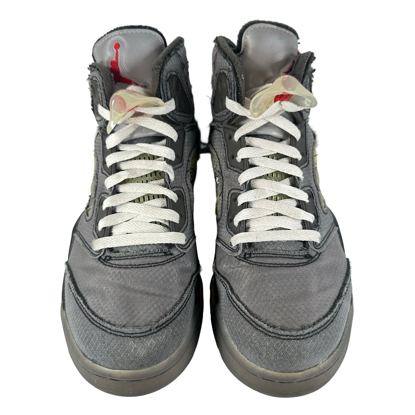 CT8480 001 Jordan 5 Off-White Black [USED] - 7.5 M (Used)