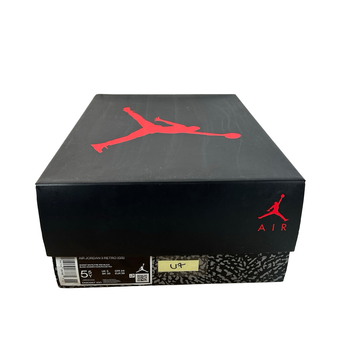 DM0967 100 Jordan 3 Retro White Cement Reimagined (GS) [USED] - 5.5 Y (Used7)