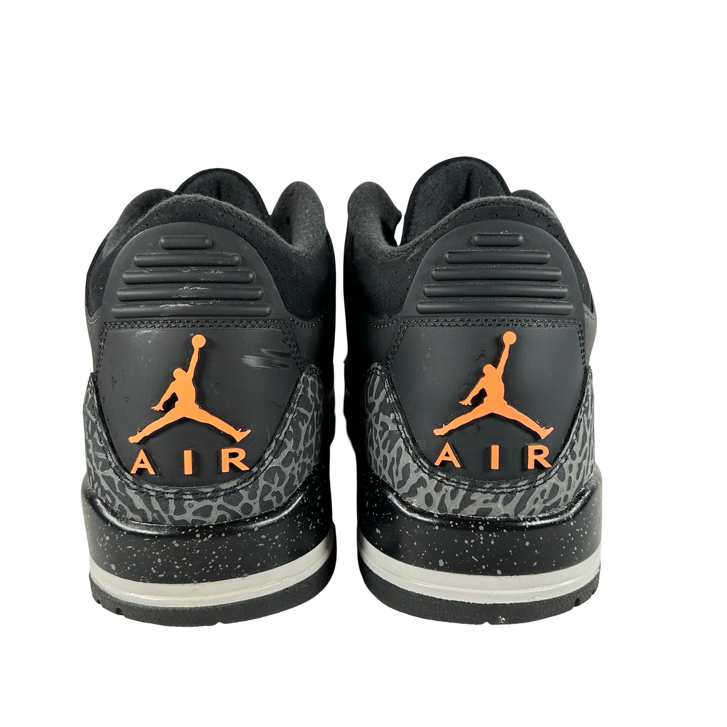 CT8532 080 Jordan 3 Retro Fear Pack (2023) [USED] - 10 M (Used) (No Box)