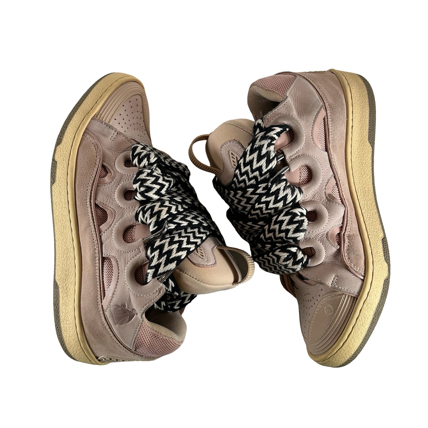 FM-SKRK11-DRA2-A20 Lanvin Leather Curb Pale Pink [USED] - 40 EU (Used)