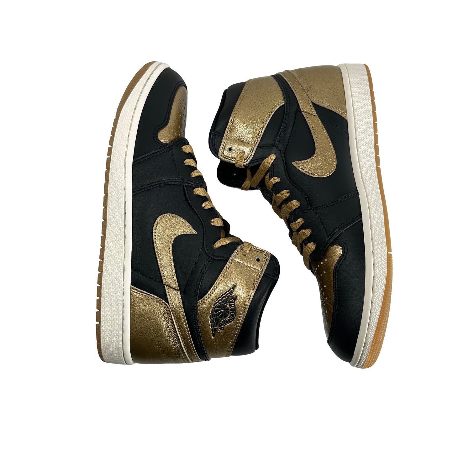 DZ5485 071 Jordan 1 Retro High OG Black Metallic Gold [USED] - 11.5 M (Used)