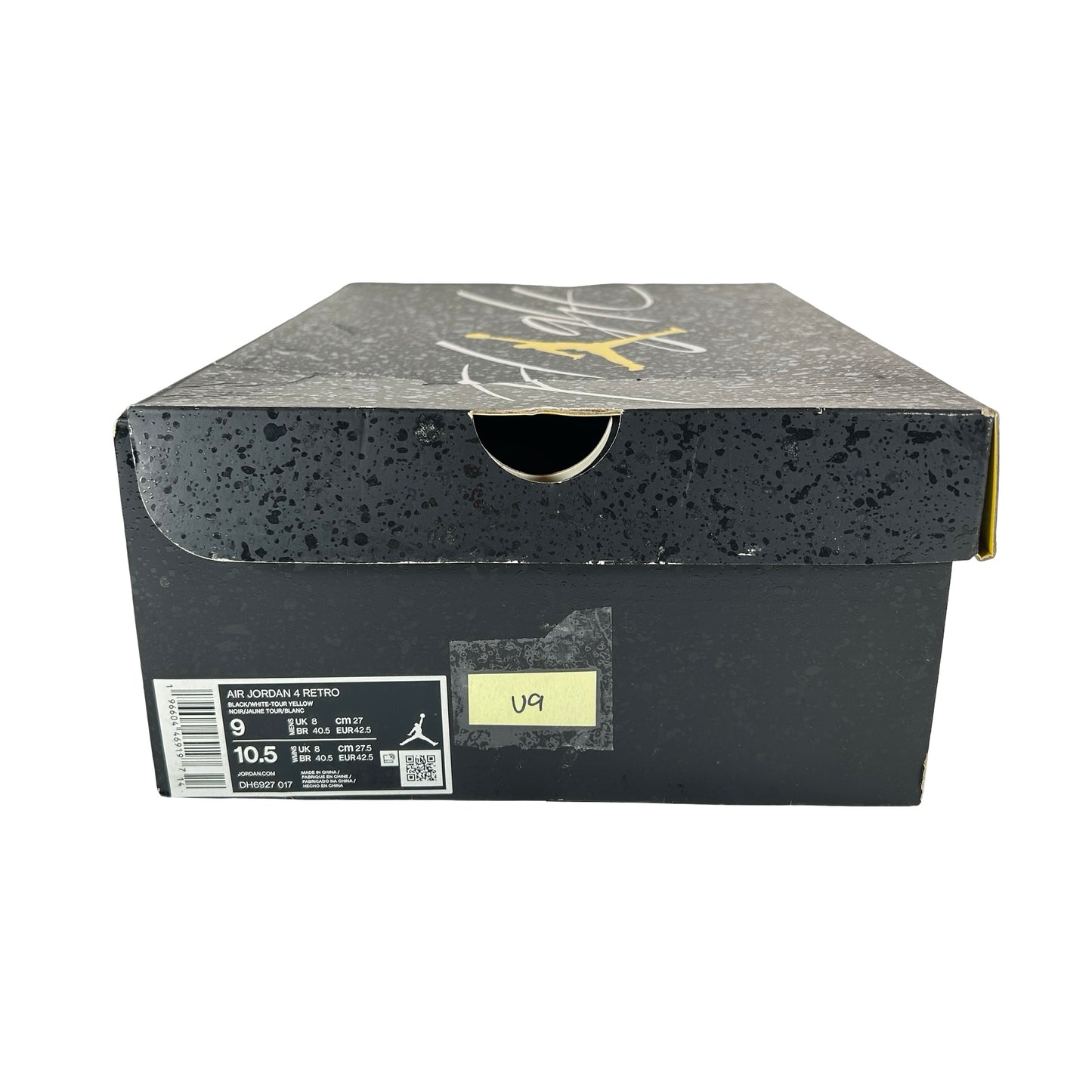 DH6927 017 Jordan 4 Retro Thunder [USED] - 9 M (Used9)