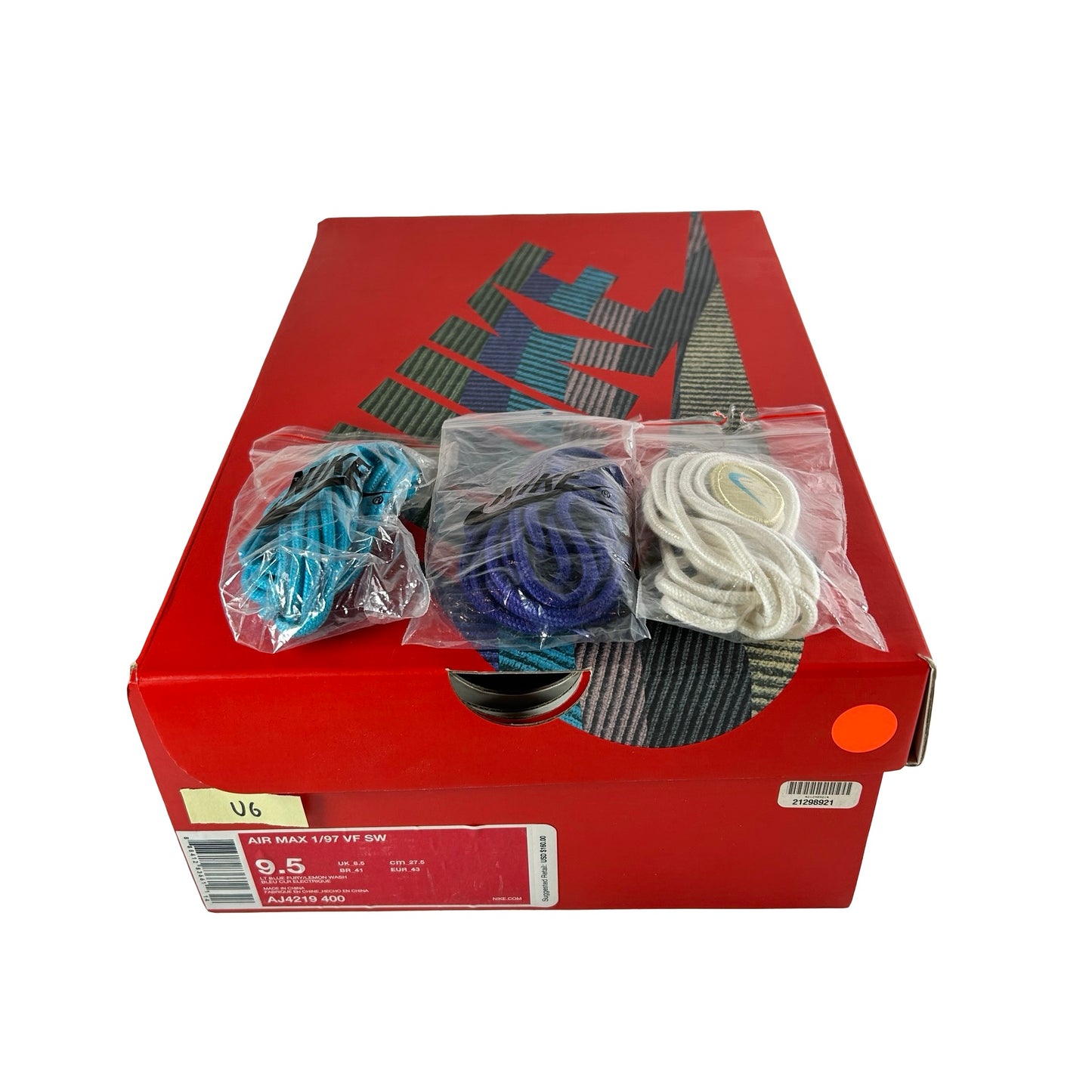 AJ4219 400 Air Max 1/97 Sean Wotherspoon [USED] - 9.5 M (Used6)
