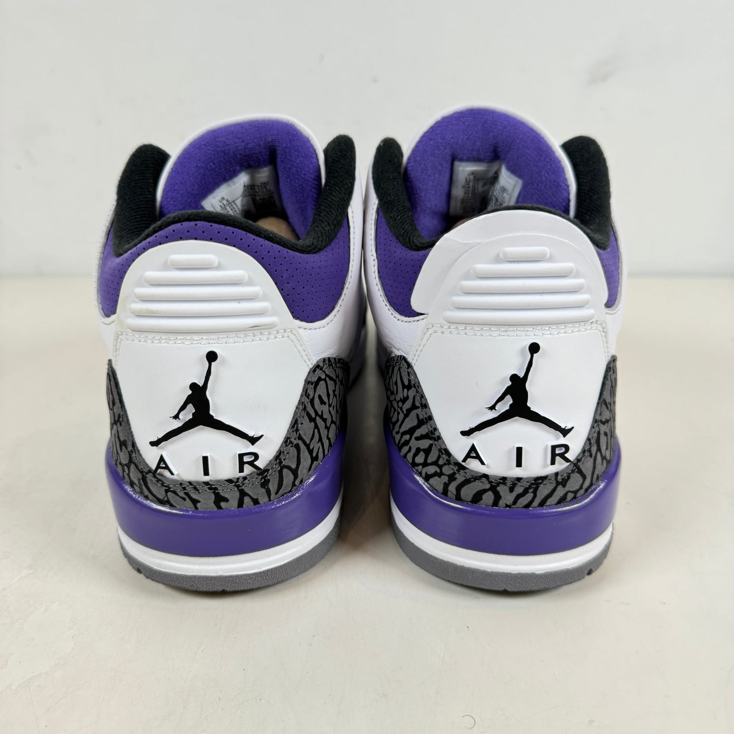CT8532 105 Jordan 3 Retro Dark Iris [USED] - 11.5 M (Used2)