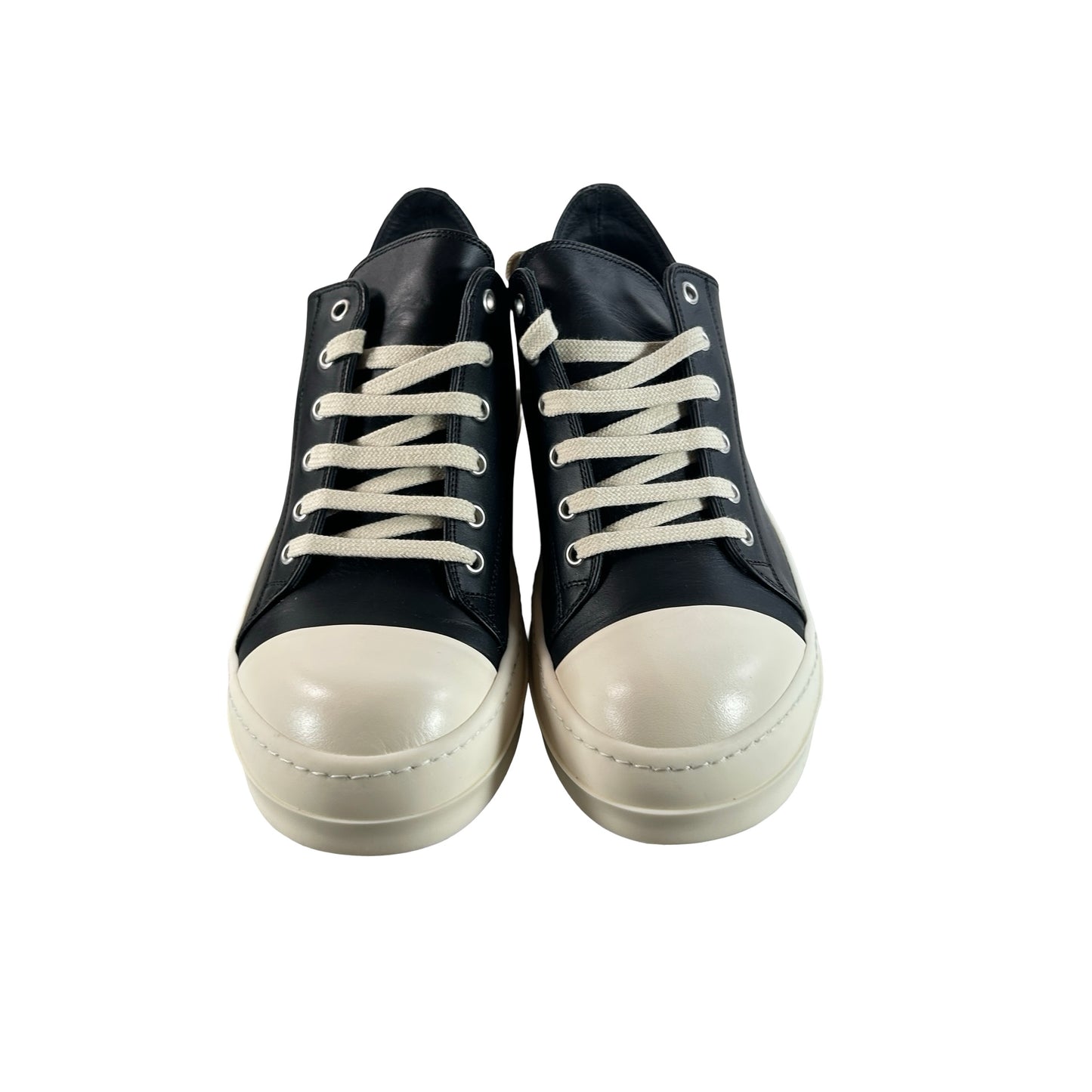 RU02B2891 LCG Rick Owens Strobe Low Black [USED] - 41 M (US 8) (Used)