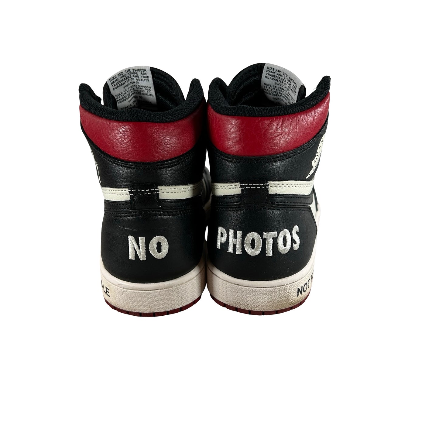 861428 106 Jordan 1 Retro High Not for Resale Varsity Red [USED] - 9 M (Used)