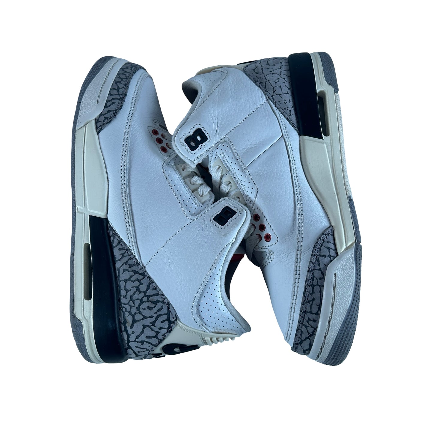 DM0967 100 Jordan 3 Retro White Cement Reimagined (GS) [USED] - 5 Y (Used6)