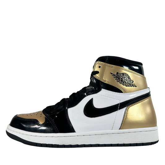 861428 007 Jordan 1 Retro High NRG Patent Gold Toe [USED] - 11 M (Used2)