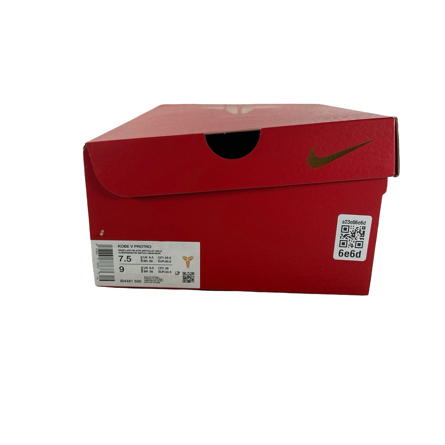 IB4481 500 Nike Kobe 5 Protro Year of the Mamba Eggplant [USED] - 7.5 M (Used)
