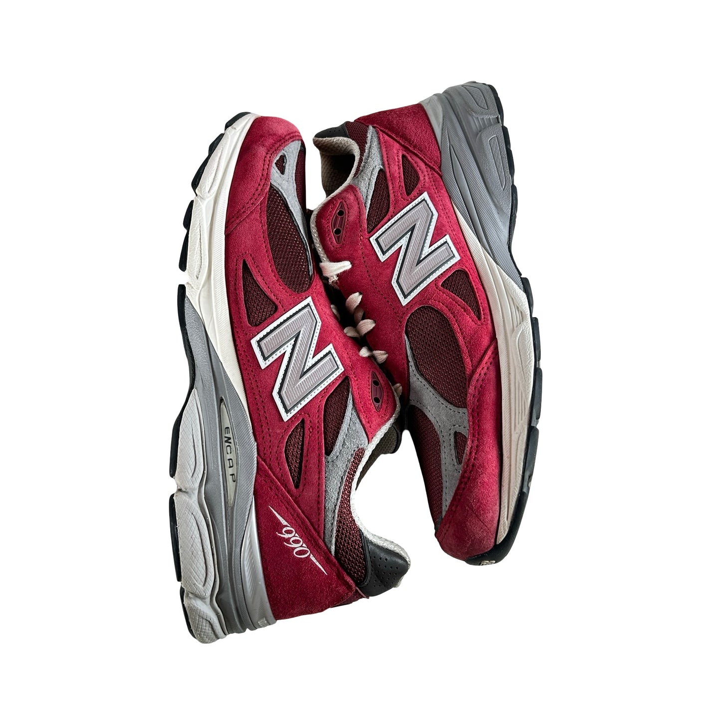 M990TF3 New Balance 990v3 MiUSA Teddy Santis Scarlet [USED] - 11 M (Used)