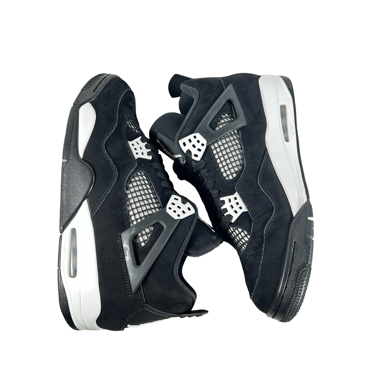 FQ8138 001 Jordan 4 Retro White Thunder [USED] - 13 M (Used4)