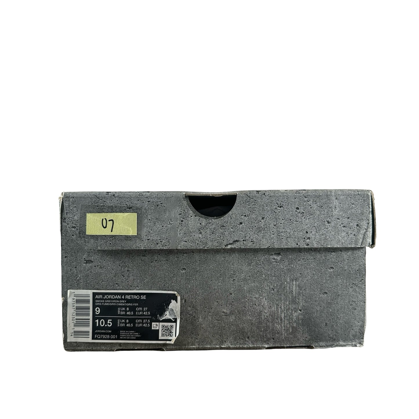 FQ7928 001 Jordan 4 Retro SE Paris Olympics Wet Cement [USED] - 9 M (Used7)