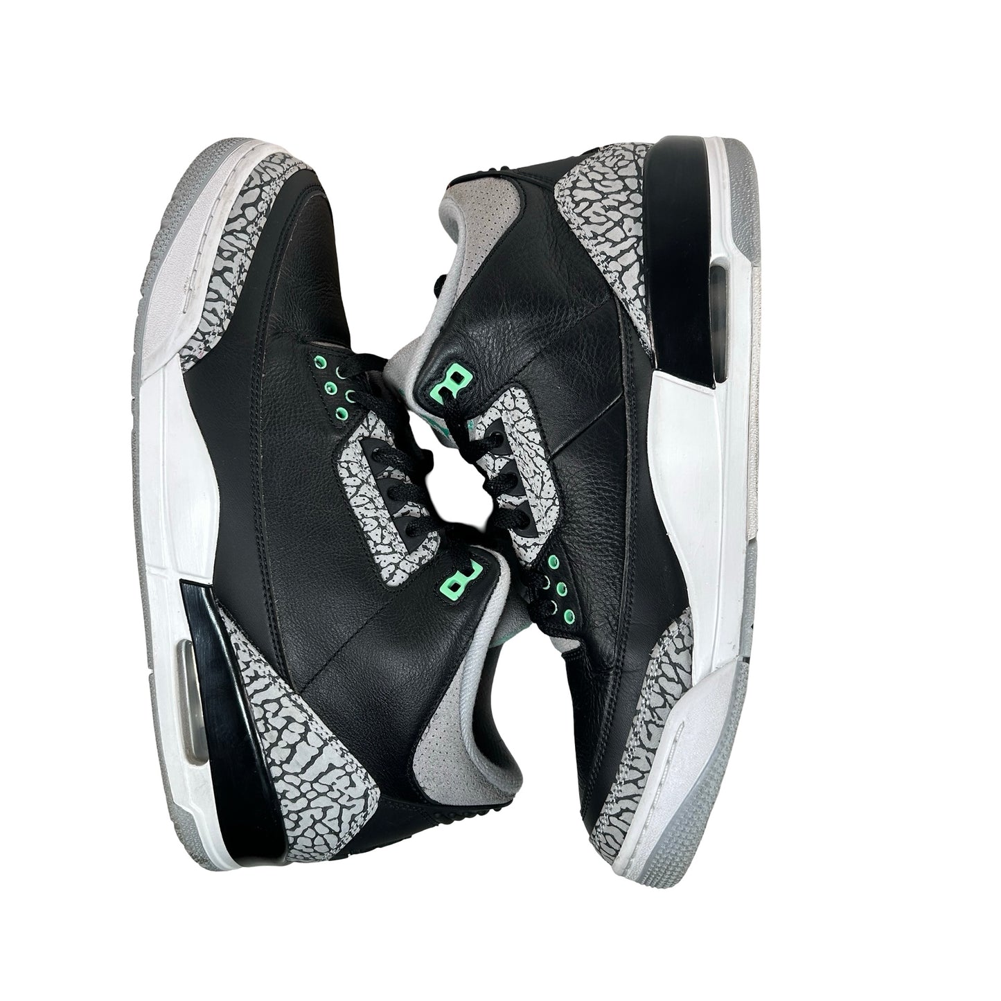 CT8532 031 Jordan 3 Retro Green Glow [USED] - 12 M (Used) (Replace Box)