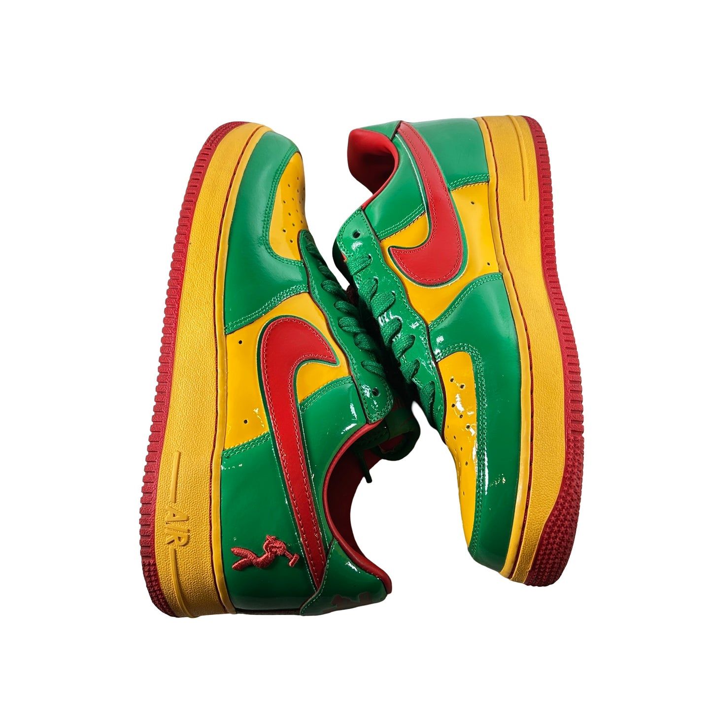 IH4383 300 Nike Air Force 1 Low Lil Yachty Concrete Boys Lucky Green [USED] - 10 M (Used5)