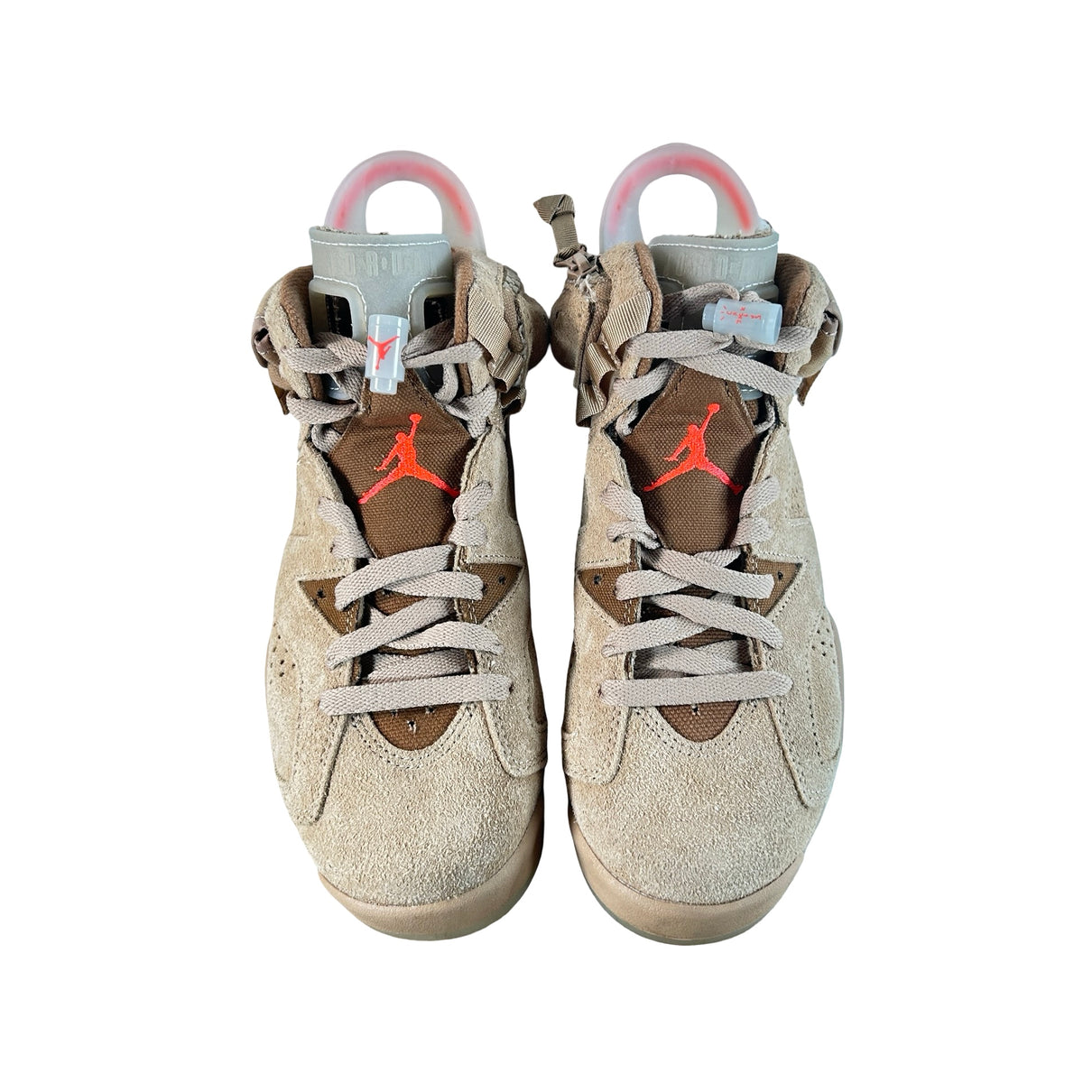 DH0690 200 Jordan 6 Retro Travis Scott British Khaki [USED] - 4.5 M (Used)