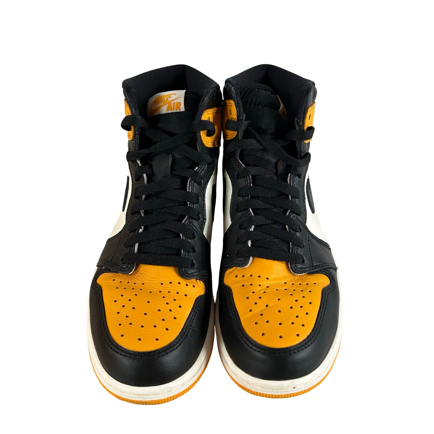 555088 711 Jordan 1 Retro High OG Yellow Toe [USED] - 9 M (Used4)