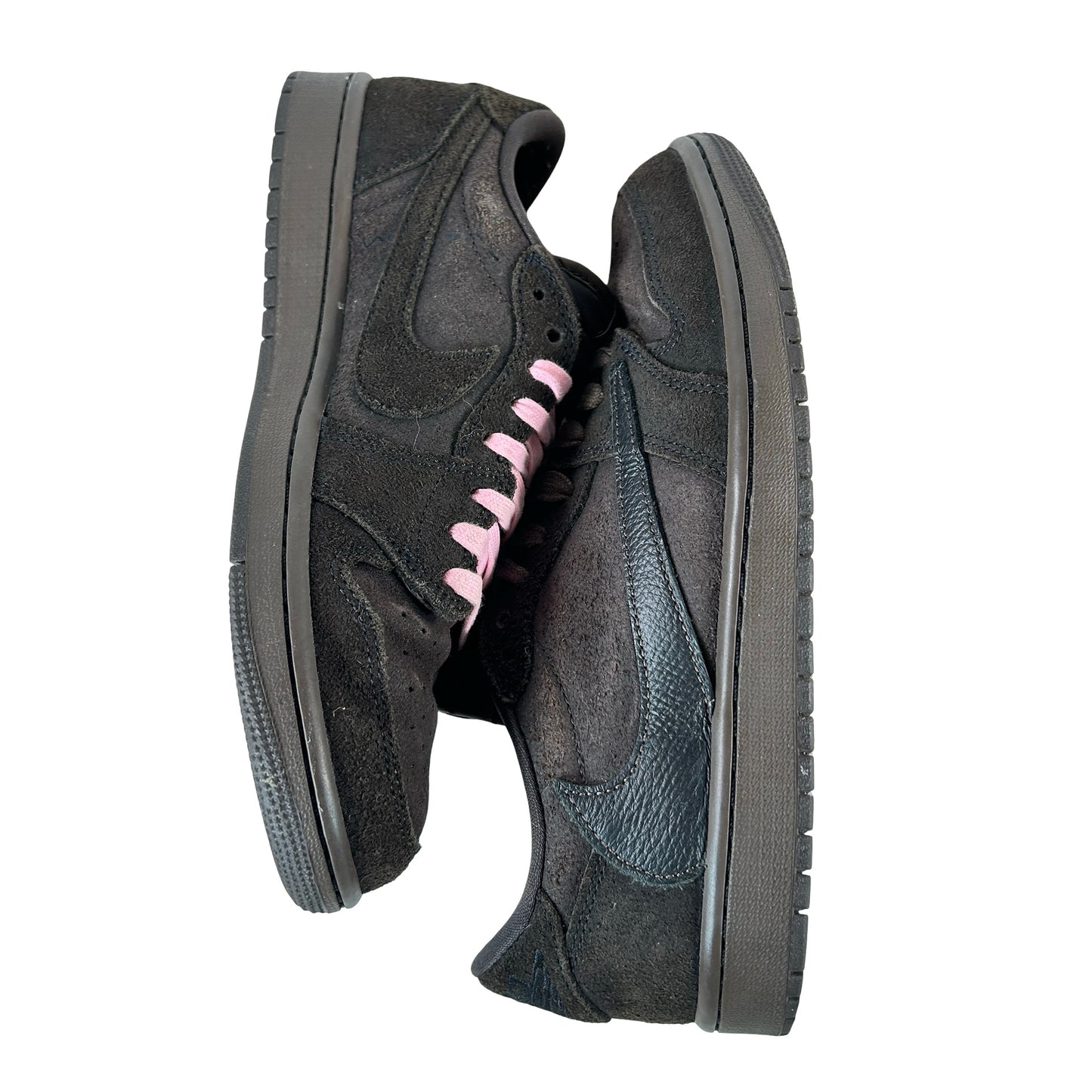DM7866 202 Jordan 1 Retro Low OG SP Travis Scott Velvet Brown [USED] - 8 M (Used5)