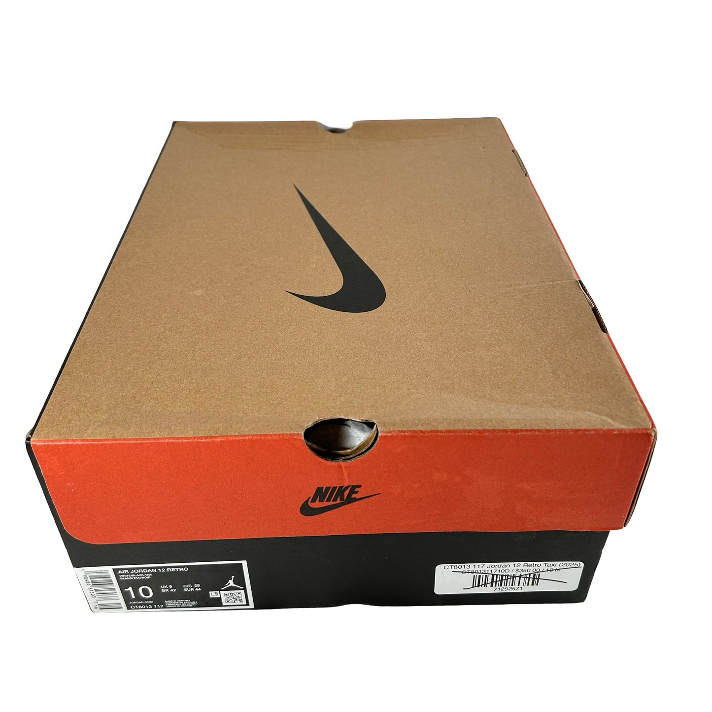 CT8013 117 Jordan 12 Retro Taxi (2025) [USED] - 10 M (Used)