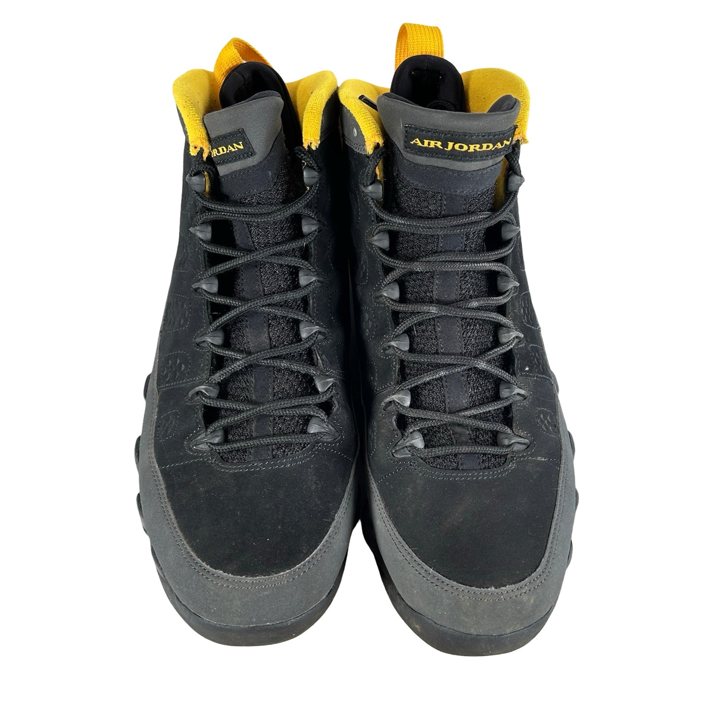 CT8019 070 Jordan 9 Retro Dark Charcoal Universidad Oro